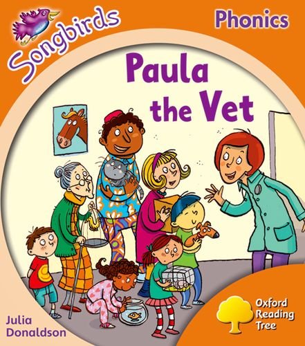 Book cover of Paula The Vet by Julia Donaldson