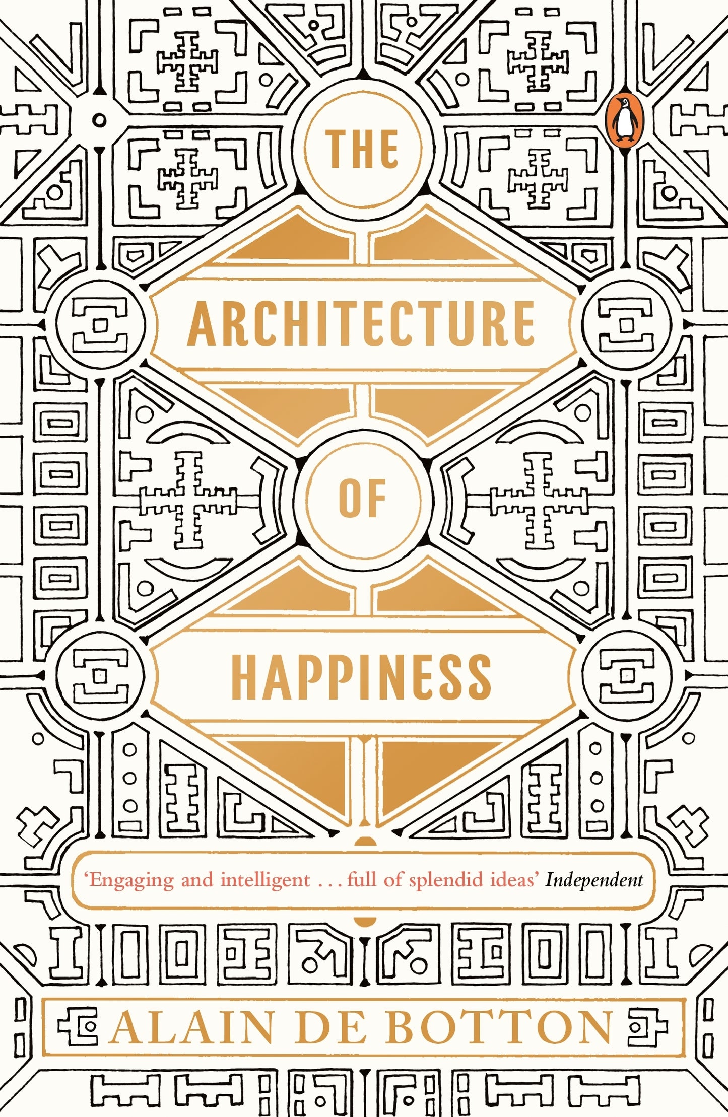 Book cover of The Architecture Of Happiness by Alain de Botton