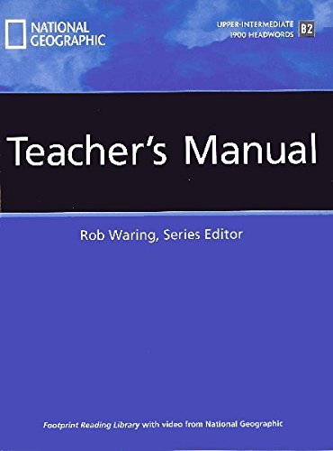 Book cover of Footprint Reading Library Level 1900: Teacher's Manual by Rob Waring