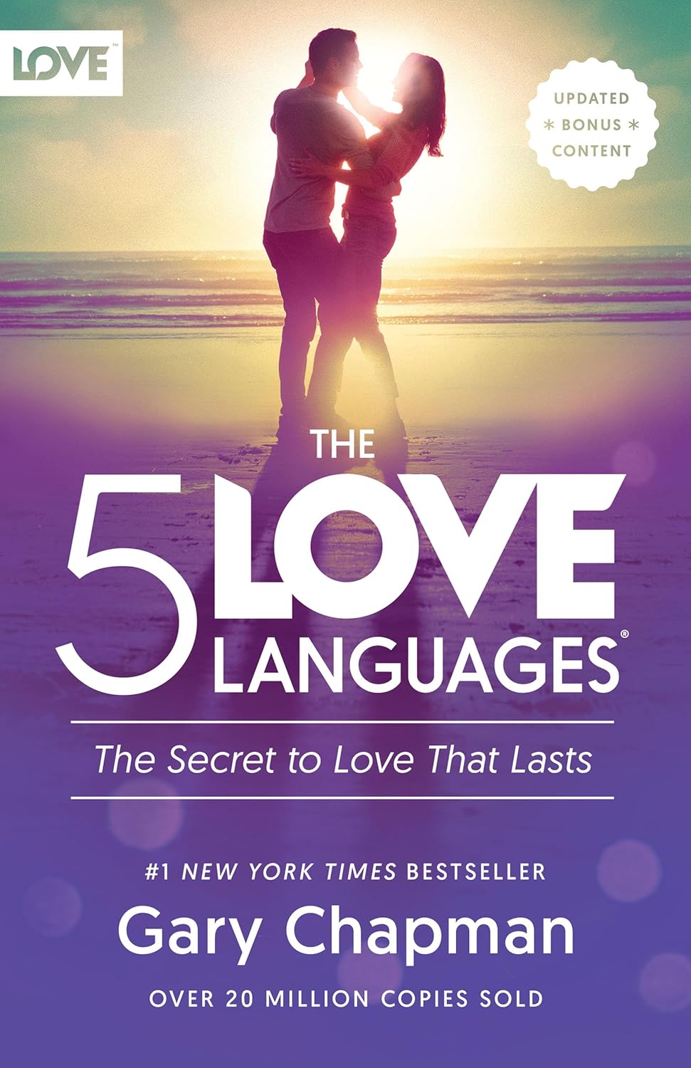 Book cover of The 5 Love Languages: The Secret to Love That Lasts by Gary Chapman