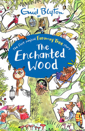 Book cover of The Enchanted Wood by Enid Blyton