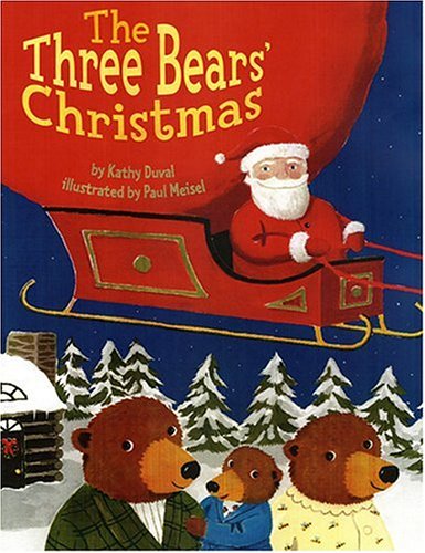 Book cover of The Three Bears' Christmas by kathy-duval