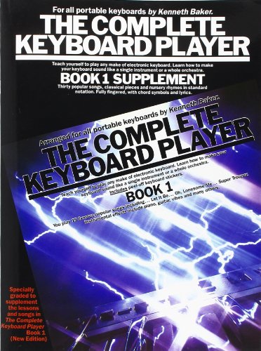Book cover of Complete Keyboard Player Book 1 Supplement by Kenneth Baker S.J