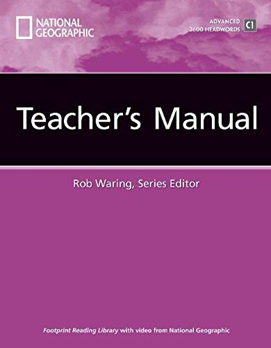 Book cover of Footprint Reading Library Level 2600: Teacher's Manual by Rob Waring