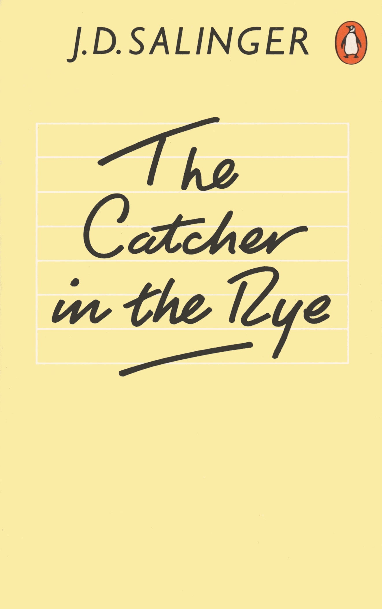 Book cover of The Catcher In The Rye by J.D. Salinger