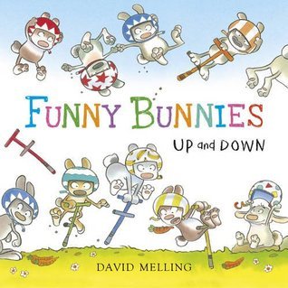 Book cover of Funny Bunnies: Up And Down by David Melling
