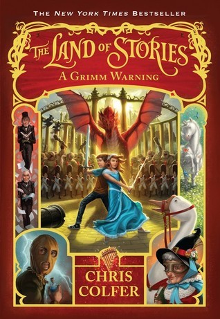 Book cover of A Grimm Warning by Chris Colfer