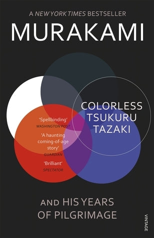 Book cover of Colorless Tsukuru Tazaki And His Years Of Pilgrimage by Haruki Murakami