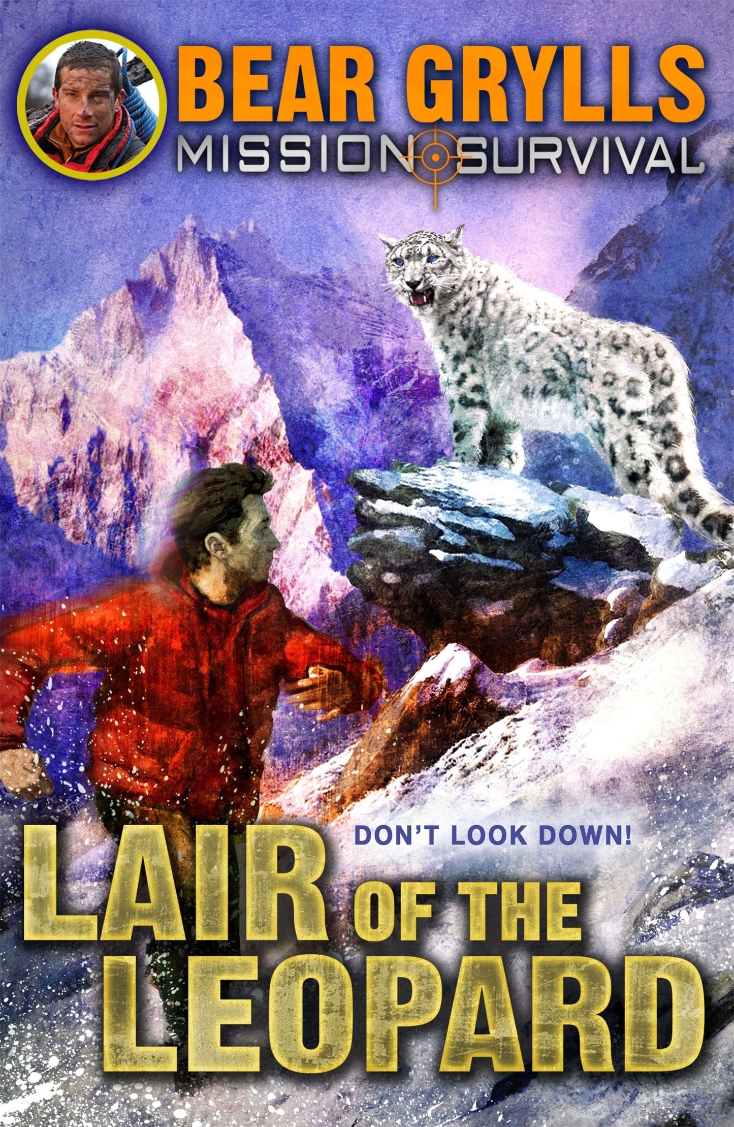 Book cover of Lair of the Leopard by Bear Grylls