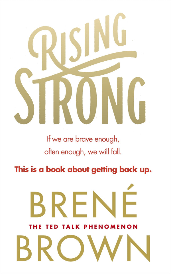 Book cover of Rising Strong by Brené Brown