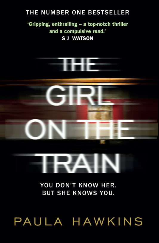 Book cover of The Girl on the Train by Paula Hawkins