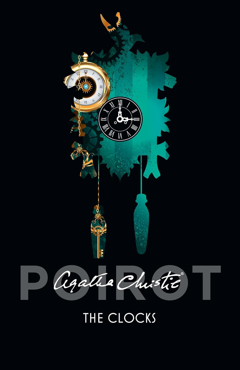 Book cover of The Clocks by Agatha Christie