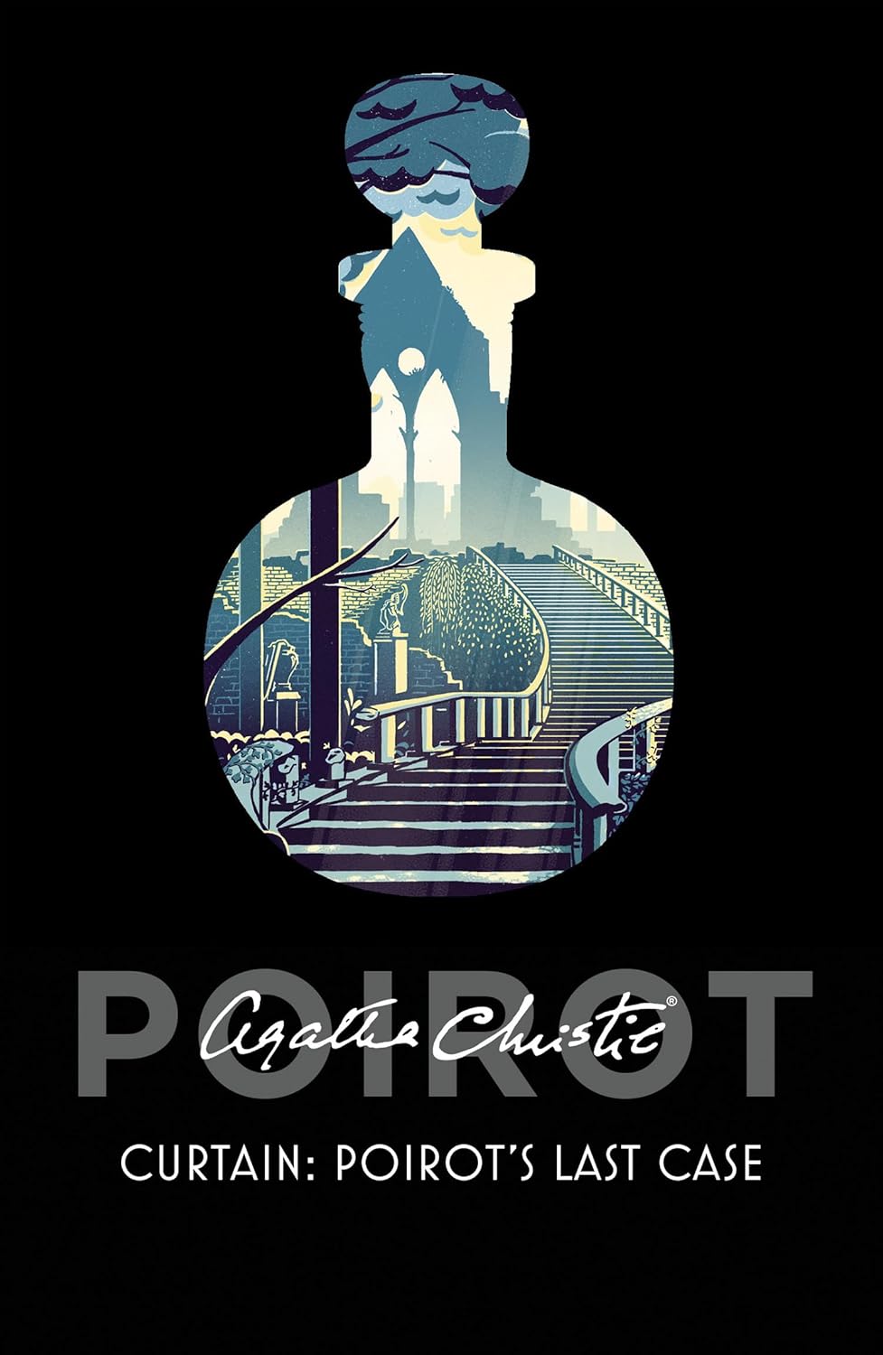 Book cover of Curtain: Poirot's Last Case by Agatha Christie