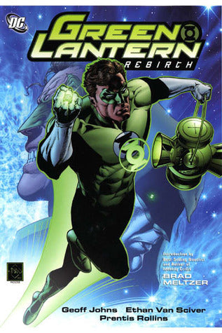 Book cover of Green Lantern: Rebirth by Geoff Johns