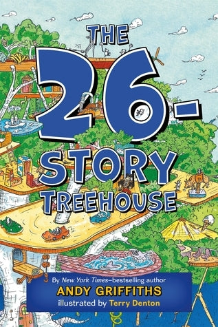 Book cover of The 26-Story Treehouse: Pirate Problems! by Andy Griffiths, Terry Denton (Illus.)