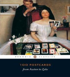 Book cover of 100 Postcards From Austen To Zola