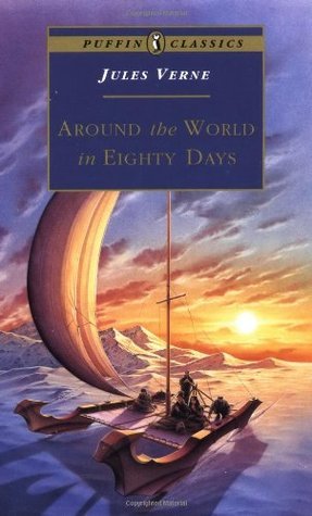 Book cover of Around The World In Eighty Days by Jules Verne
