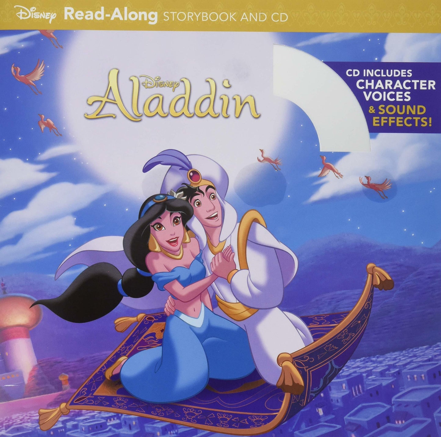 Book cover of Disney Aladdin by Walt Disney Company