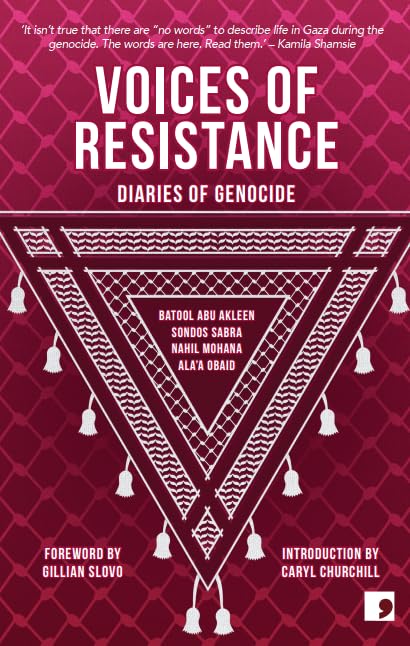 Book cover of Voices of Resistance by Batool Abu Akleen, Sondros Sabra, Nahil Mohana
