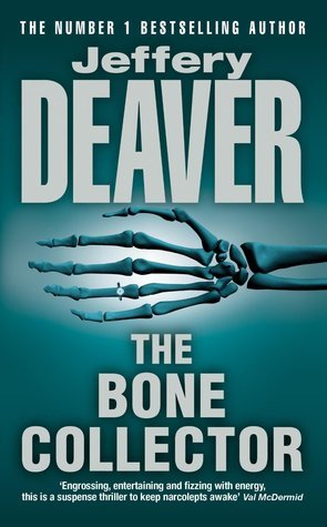Book cover of The Bone Collector by Jeffery Deaver