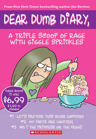 Book cover of A Triple Scoop of Rage With Giggle Sprinkles by Jim Benton