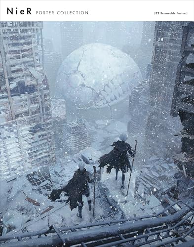 Book cover of NieR Poster Collection by Square Enix