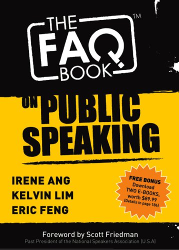 Book cover of The FAQ Book On Public Speaking by Eric Feng