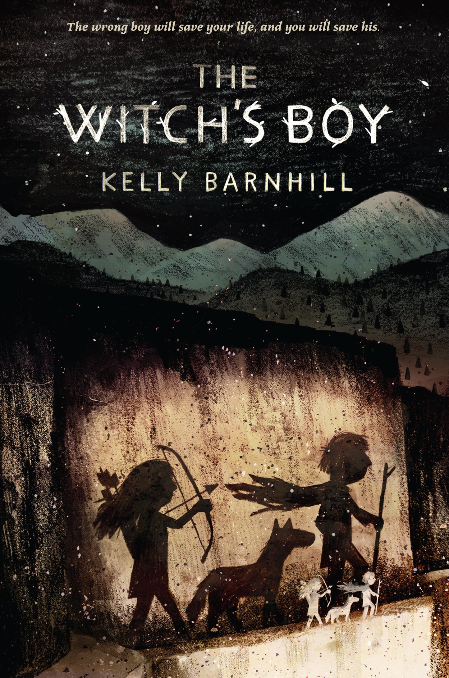 Book cover of The Witch's Boy by Kelly Barnhill