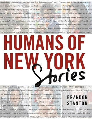 Book cover of Humans Of New York: Stories by Brandon Stanton