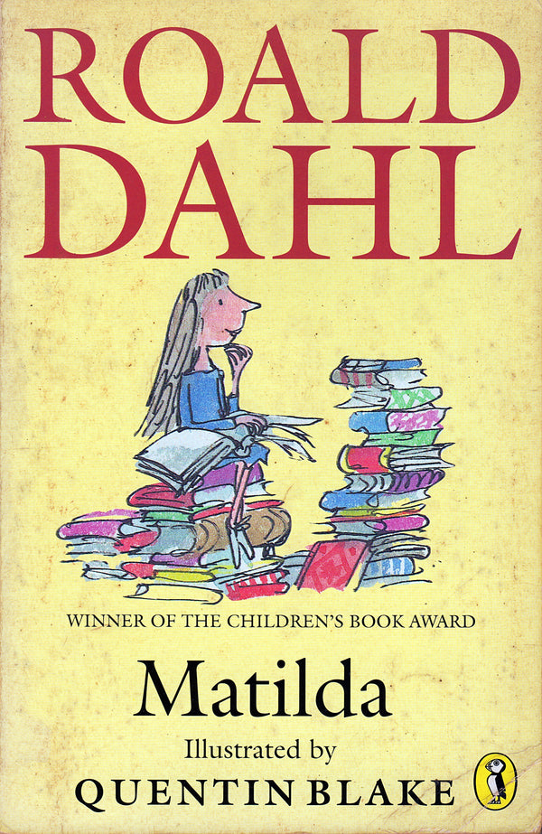 Book cover of Matilda by Roald Dahl, Quentin Blake (Illus.)