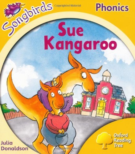 Book cover of Sue Kangaroo by Julia Donaldson