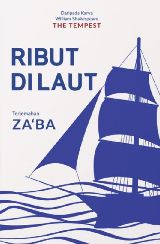 Book cover of Ribut Di Laut by Za'ba
