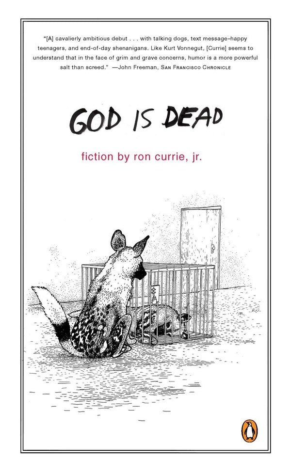 Book cover of God Is Dead by Ron Currie Jr.