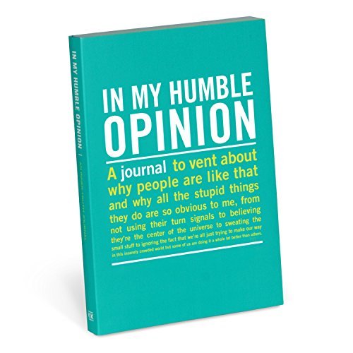 Book cover of Knock Knock In My Humble Opinion Mini Inner-Truth Journal by Knock Knock