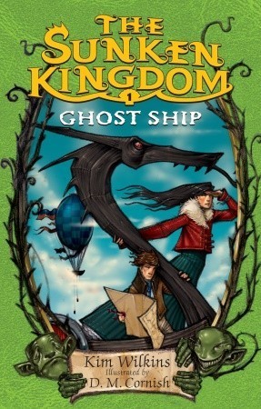 Book cover of Ghost Ship by Kim Wilkins, D.M. Cornish (Illus.)