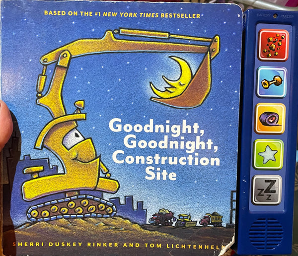Book cover of Goodnight Goodnight Construction Site by Sherri Duskey Rinker