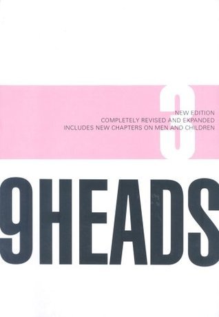 Book cover of 9 Heads: A Guide To Drawing Fashion by RIEGELMAN NANCY