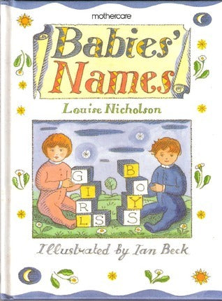 Book cover of Babies' Names by L. Nickolson, Ian Beck