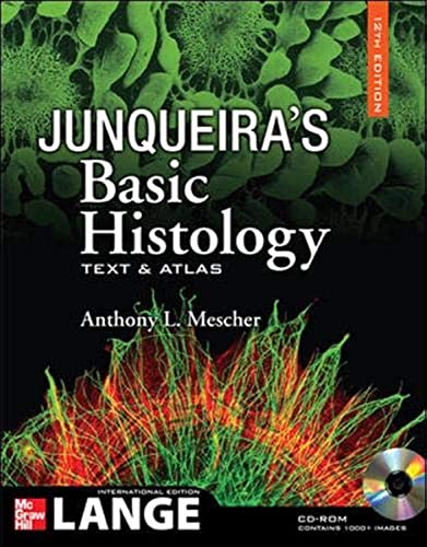 Book cover of Junqueira's Basic Histology by Anthony L. Mescher