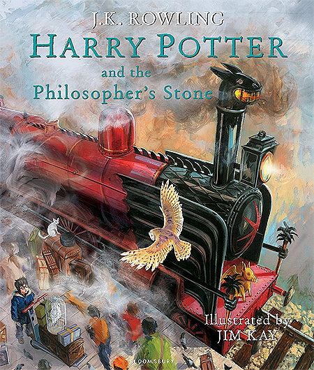 Book cover of Harry Potter And The Philosopher's Stone by J.K. Rowling, Jim Kay (Illus.)