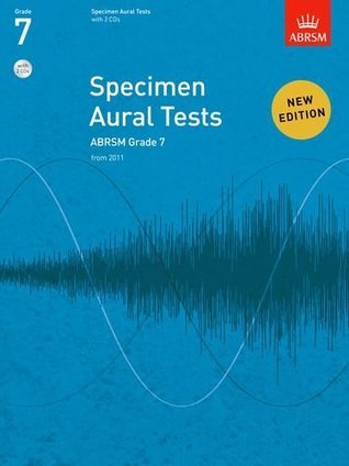 Book cover of Specimen Aural Tests Grade 7 by Associated Board of the Royal Schools of Music