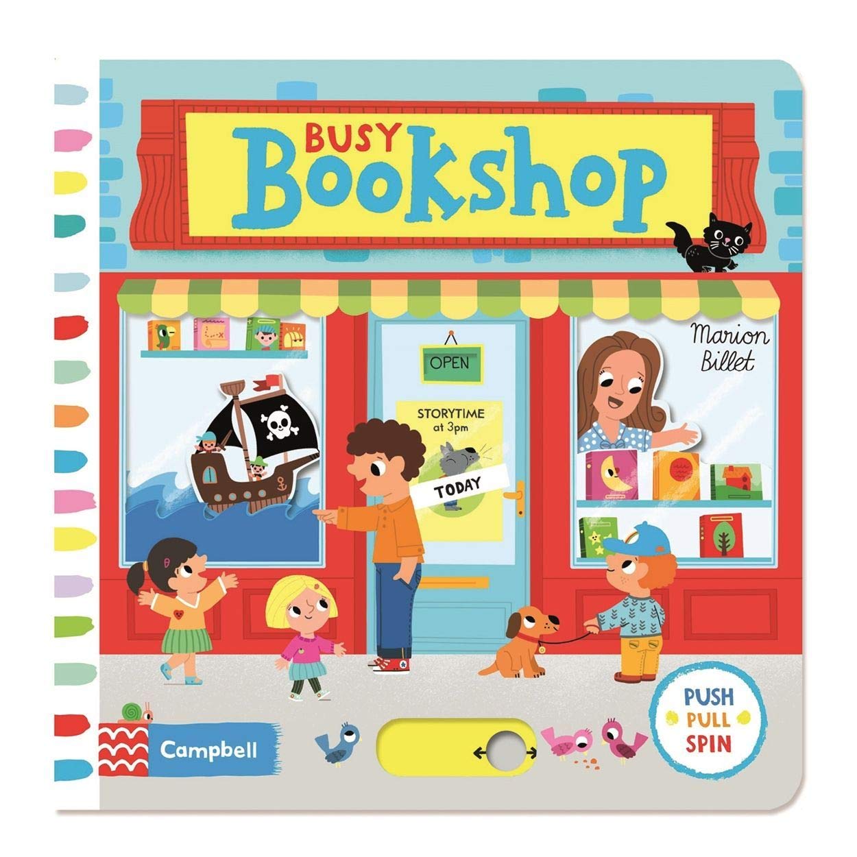 Book cover of Busy Bookshop by Marion Billet