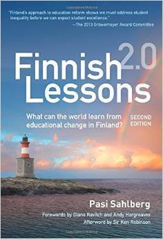 Book cover of Finnish Lessons 2.0 by Pasi Sahlberg