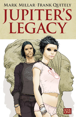 Book cover of Jupiters Legacy, Vol. 1 by Mark Millar (Writer), Frank Quitely (Illus.), Peter Doherty (Colorist/Letterer)