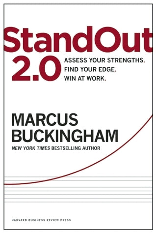 Book cover of StandOut 2.0 by Marcus Buckingham
