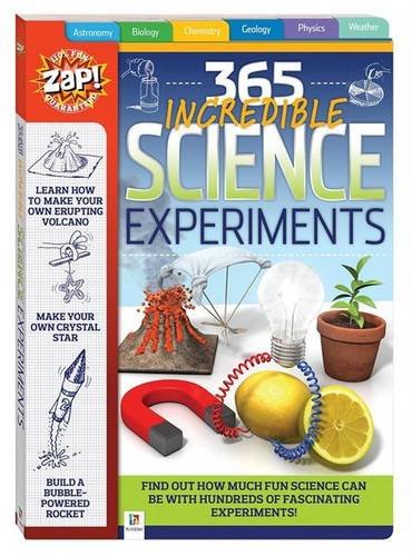 Book cover of 365 Incredible Science Experiments by Estelle Longfield (Ed.)