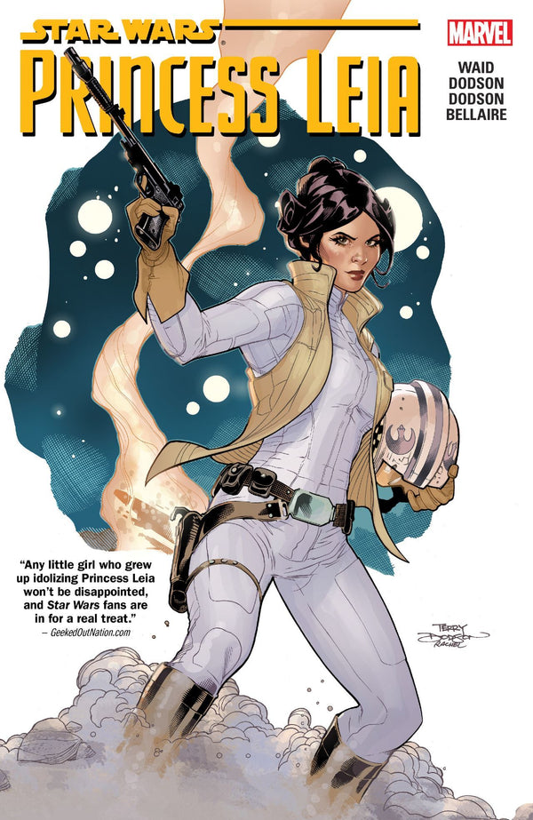 Book cover of Star Wars: Princess Leia by Mark Waid, Terry Dodson
