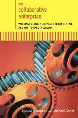 Book cover of The Collaborative Enterprise by Andrew Campbell, Michael Goold