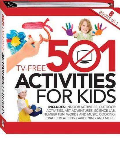 Book cover of 50 TV-Free Activities For Kids by Hinkler Books (Creator)