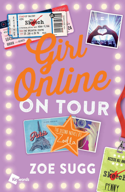 Book cover of On Tour by Zoe Sugg
